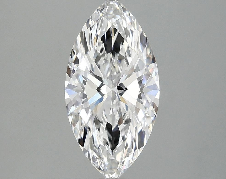 1.55 Carat Marquise Shaped Ideal Cut VVS2 IGI Certified Lab Grown Diamond