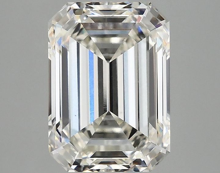3.55 Carat Emerald Shaped Ideal Cut VS1 IGI Certified Lab Grown Diamond