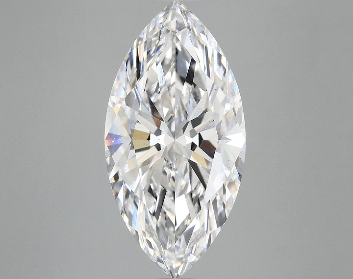 4.93 Carat Marquise Shaped Ideal Cut VS2 IGI Certified Lab Grown Diamond