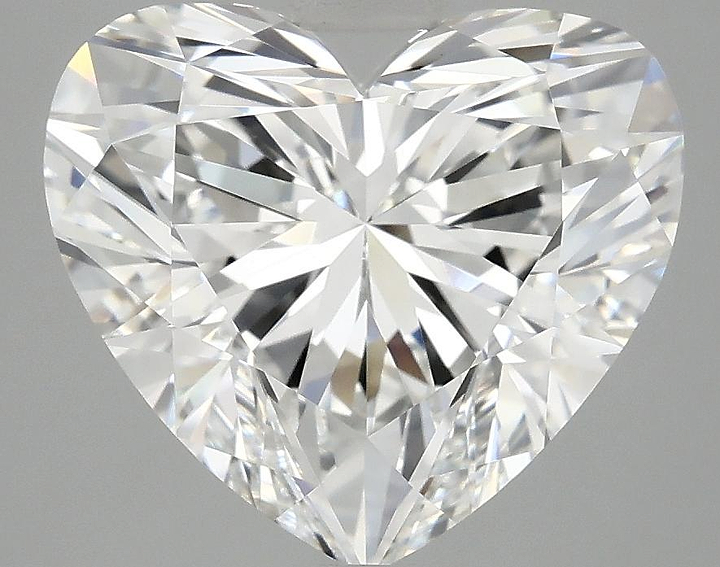 5.1 Carat Heart Shaped Ideal Cut VVS2 IGI Certified Lab Grown Diamond
