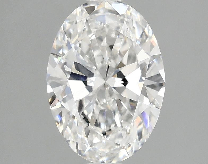 1.47 Carat Oval Shaped Ideal Cut VVS2 IGI Certified Lab Grown Diamond