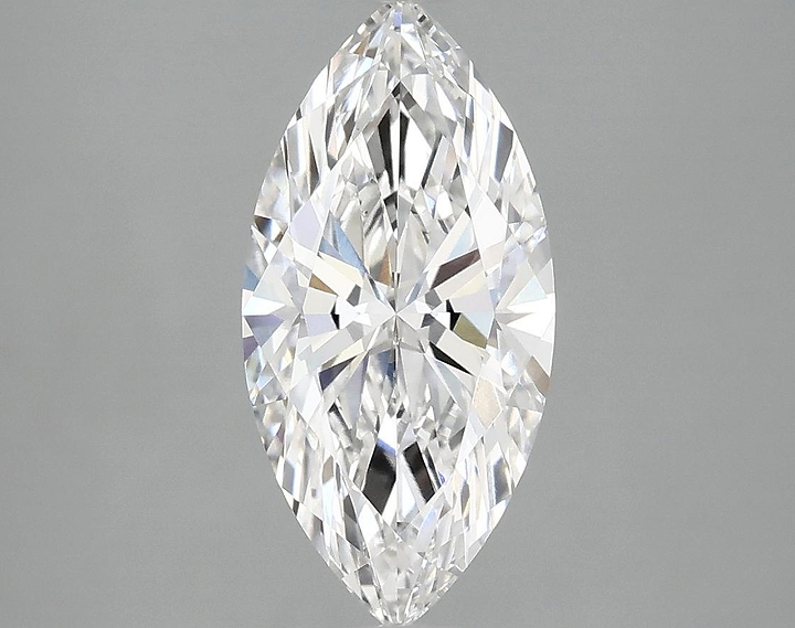 2.02 Carat Marquise Shaped Excellent Cut VS1 IGI Certified Lab Grown Diamond