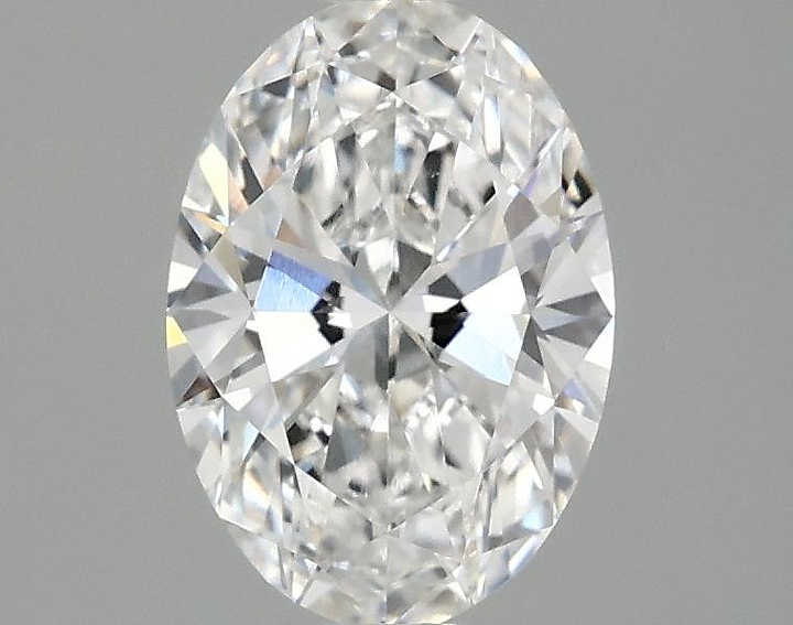 1.38 Carat Oval Shaped Ideal Cut VVS1 IGI Certified Lab Grown Diamond