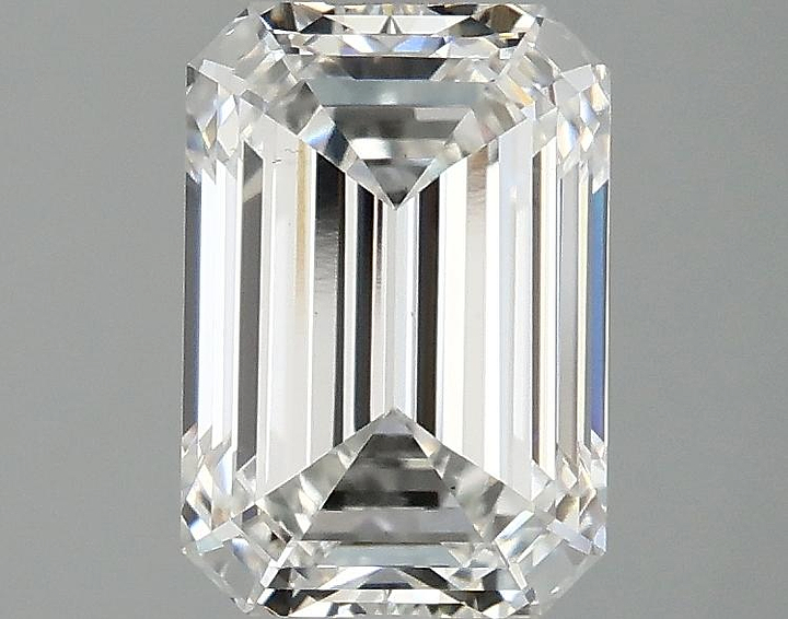 2.05 Carat Emerald Shaped Ideal Cut VS1 IGI Certified Lab Grown Diamond