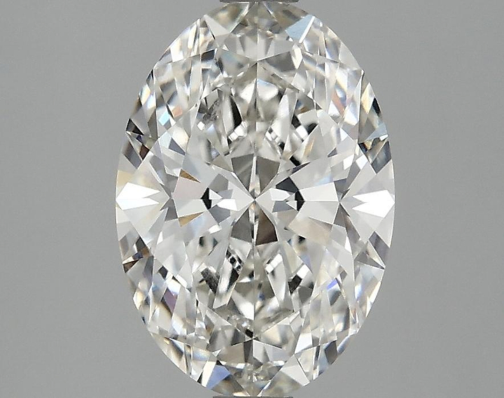 2.09 Carat Oval Shaped Ideal Cut VVS2 IGI Certified Lab Grown Diamond