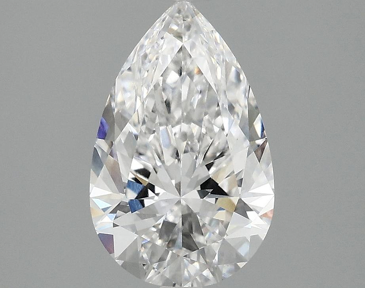 2.01 Carat Pear Shaped Ideal Cut VS1 IGI Certified Lab Grown Diamond