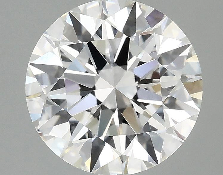 2.08 Carat Round Shaped Excellent Cut VVS2 IGI Certified Lab Grown Diamond