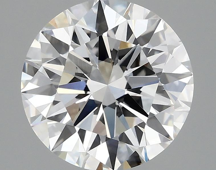 2.05 Carat Round Shaped Excellent Cut VVS2 IGI Certified Lab Grown Diamond