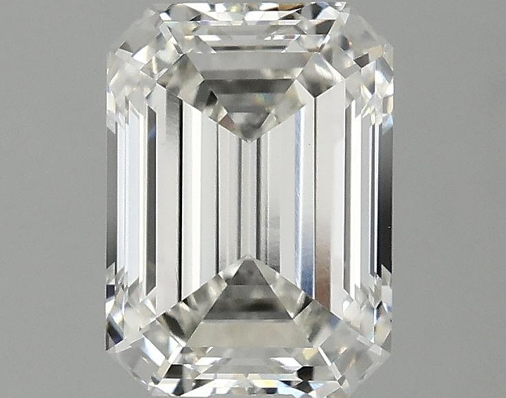 2.1 Carat Emerald Shaped Excellent Cut VVS2 IGI Certified Lab Grown Diamond