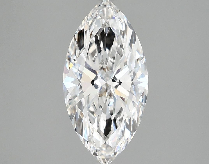 2.0 Carat Marquise Shaped Ideal Cut VVS2 IGI Certified Lab Grown Diamond