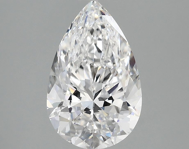 2.02 Carat Pear Shaped Ideal Cut VVS2 IGI Certified Lab Grown Diamond