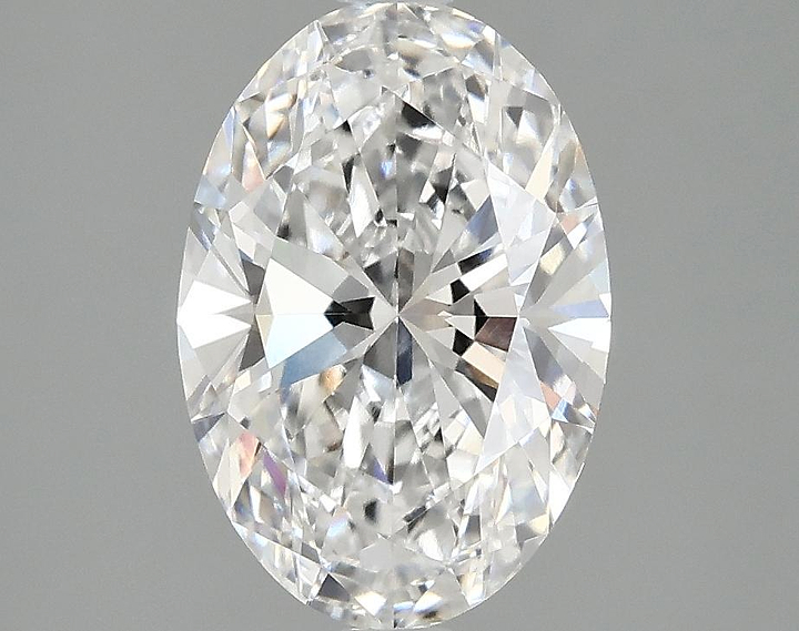 2.03 Carat Oval Shaped Ideal Cut VVS2 IGI Certified Lab Grown Diamond