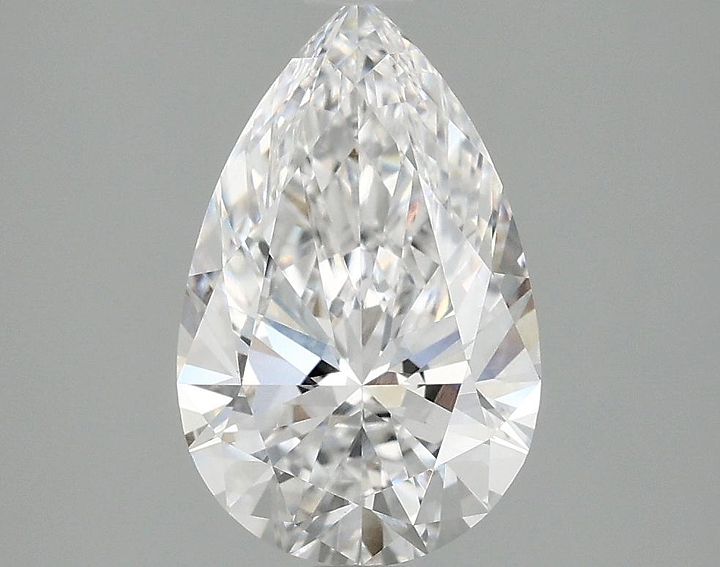 2.09 Carat Pear Shaped Ideal Cut VVS2 IGI Certified Lab Grown Diamond