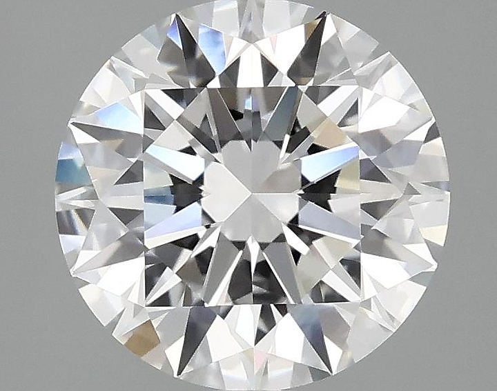 2.54 Carat Round Shaped Ideal Cut VVS2 IGI Certified Lab Grown Diamond