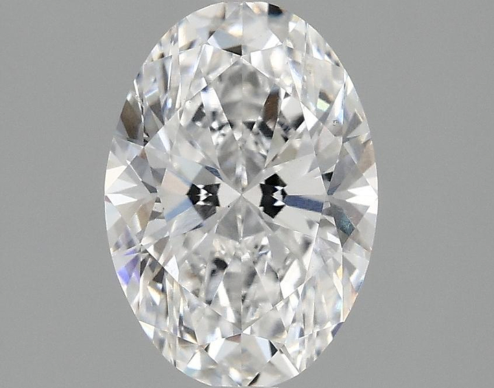 1.5 Carat Oval Shaped Ideal Cut VS2 IGI Certified Lab Grown Diamond