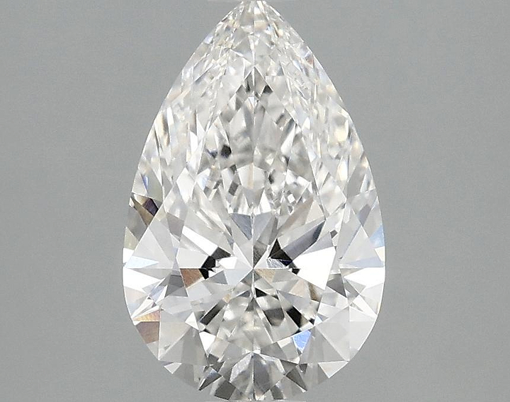 1.54 Carat Pear Shaped Ideal Cut VVS1 IGI Certified Lab Grown Diamond