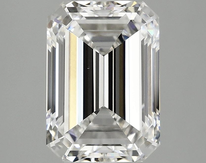 2.98 Carat Emerald Shaped Ideal Cut VS1 IGI Certified Lab Grown Diamond