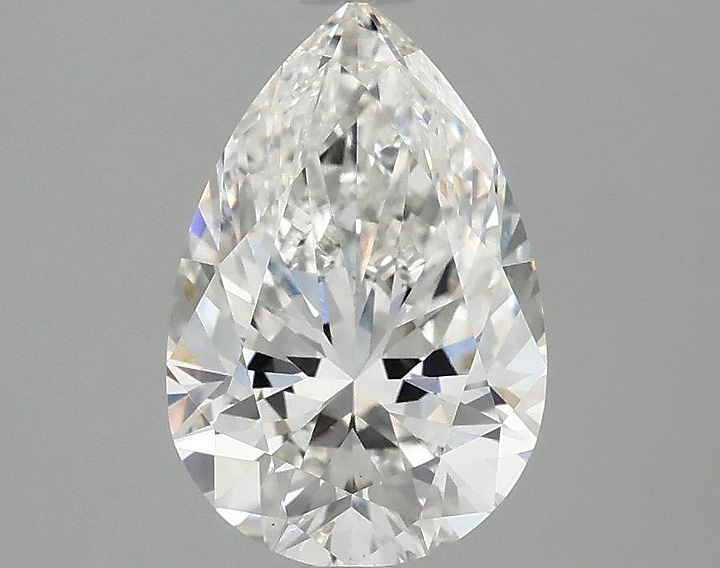 2.09 Carat Pear Shaped Excellent Cut VS1 IGI Certified Lab Grown Diamond