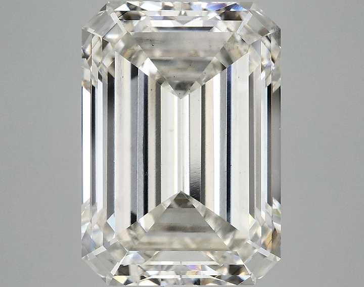 9.02 Carat Emerald Shaped Ideal Cut VS2 IGI Certified Lab Grown Diamond