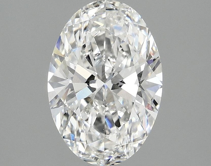 1.65 Carat Oval Shaped Ideal Cut VVS2 IGI Certified Lab Grown Diamond