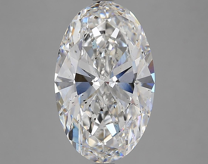 4.38 Carat Oval Shaped Excellent Cut SI1 IGI Certified Lab Grown Diamond