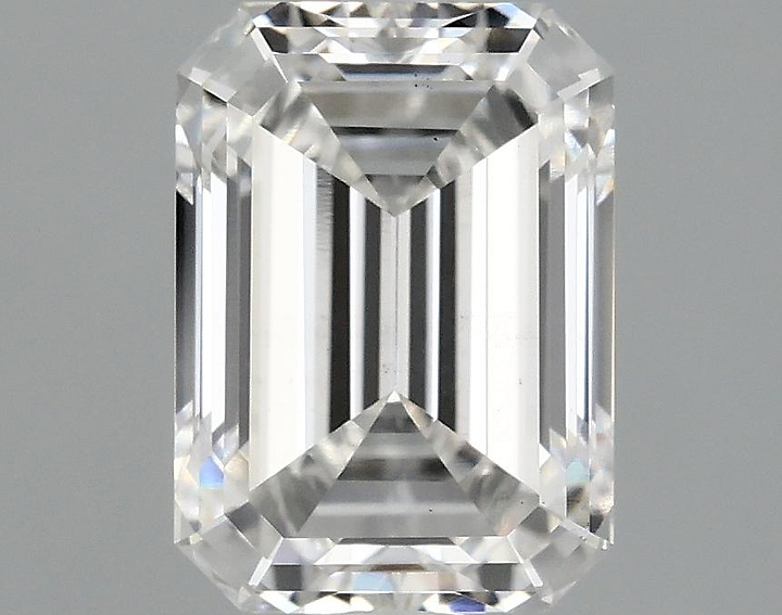 1.54 Carat Emerald Shaped Excellent Cut VS2 IGI Certified Lab Grown Diamond