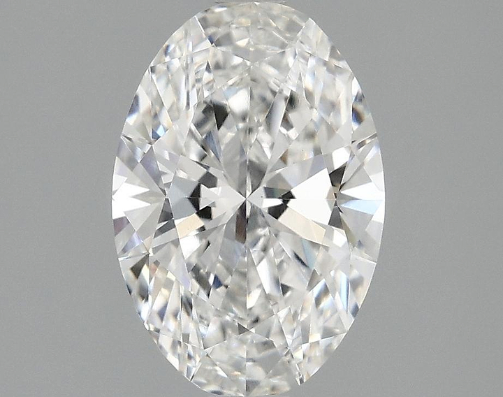 1.54 Carat Oval Shaped Ideal Cut VVS2 IGI Certified Lab Grown Diamond