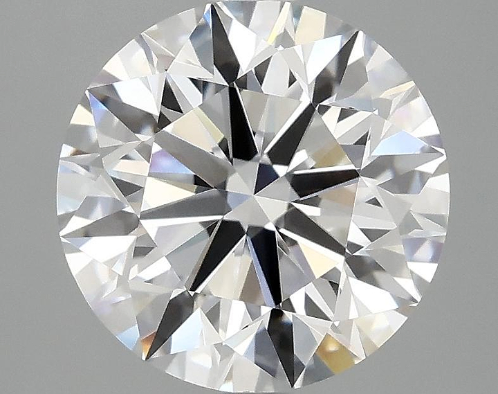 3.07 Carat Round Shaped Excellent Cut VVS2 IGI Certified Lab Grown Diamond