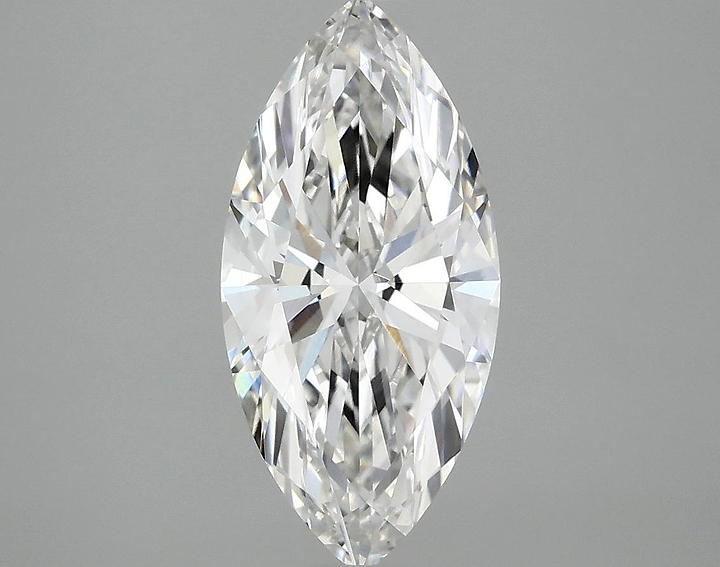 2.02 Carat Marquise Shaped Excellent Cut VVS1 IGI Certified Lab Grown Diamond