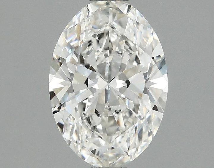 1.25 Carat Oval Shaped Ideal Cut VVS2 IGI Certified Lab Grown Diamond