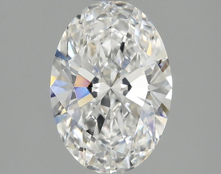 1.54 Carat Oval Shaped Ideal Cut VVS2 IGI Certified Lab Grown Diamond