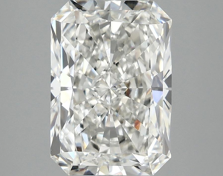 3.09 Carat Radiant Shaped Ideal Cut VVS2 IGI Certified Lab Grown Diamond