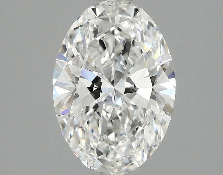 1.5 Carat Oval Shaped Ideal Cut VVS2 IGI Certified Lab Grown Diamond