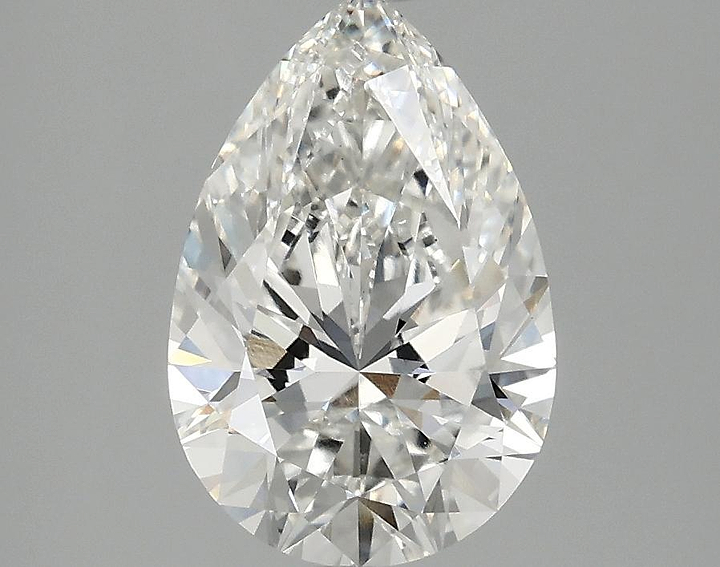 2.07 Carat Pear Shaped Excellent Cut VS1 IGI Certified Lab Grown Diamond