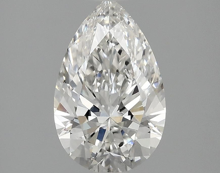 1.58 Carat Pear Shaped Ideal Cut VVS2 IGI Certified Lab Grown Diamond