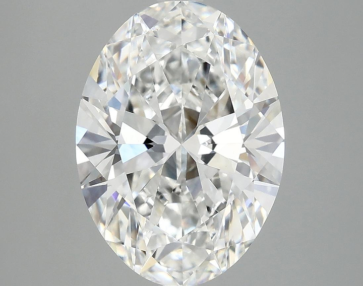 4.07 Carat Oval Shaped Ideal Cut VVS2 IGI Certified Lab Grown Diamond