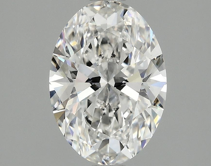 1.58 Carat Oval Shaped Ideal Cut VVS2 IGI Certified Lab Grown Diamond