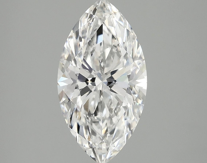 2.06 Carat Marquise Shaped Excellent Cut VS1 IGI Certified Lab Grown Diamond