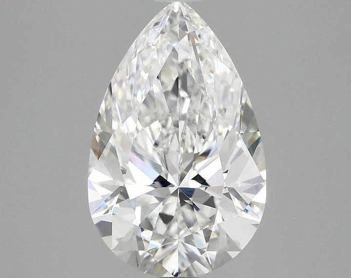 3.08 Carat Pear Shaped Ideal Cut VS1 IGI Certified Lab Grown Diamond