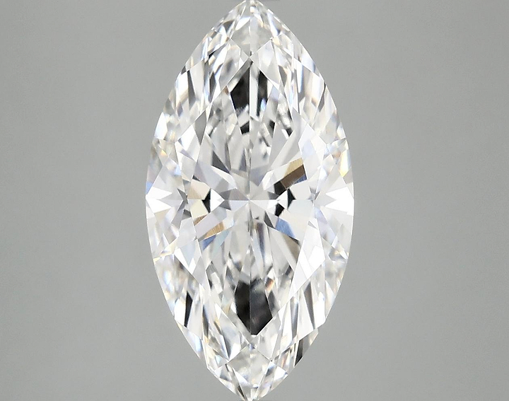 2.99 Carat Marquise Shaped Ideal Cut VVS2 IGI Certified Lab Grown Diamond