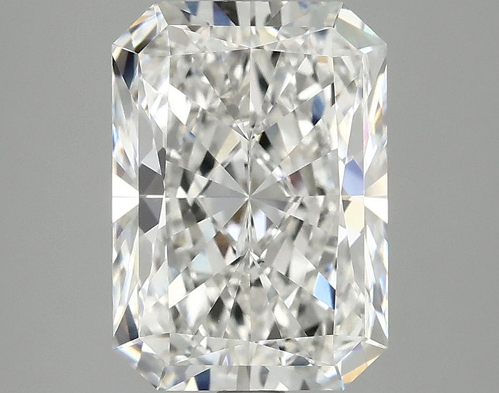 4.02 Carat Radiant Shaped Ideal Cut VVS2 IGI Certified Lab Grown Diamond