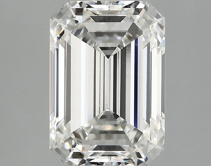2.94 Carat Emerald Shaped Ideal Cut VS1 IGI Certified Lab Grown Diamond