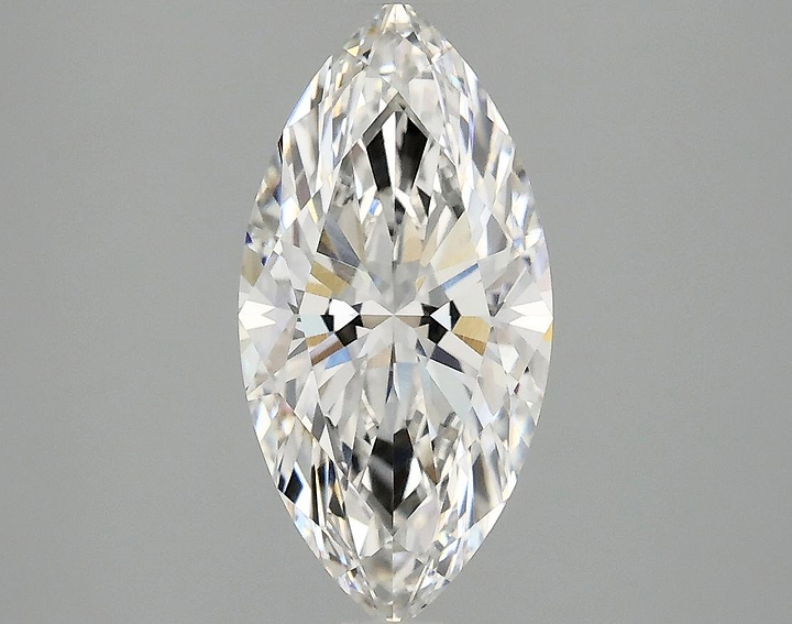 2.02 Carat Marquise Shaped Ideal Cut VVS2 IGI Certified Lab Grown Diamond