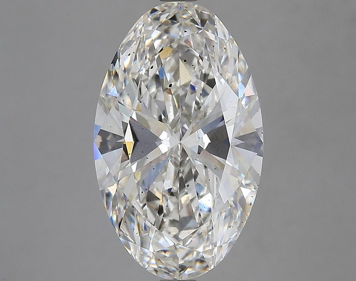 5.54 Carat Oval Shaped Excellent Cut SI1 IGI Certified Lab Grown Diamond