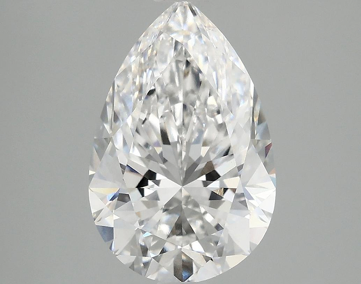 3.04 Carat Pear Shaped Excellent Cut VS1 IGI Certified Lab Grown Diamond