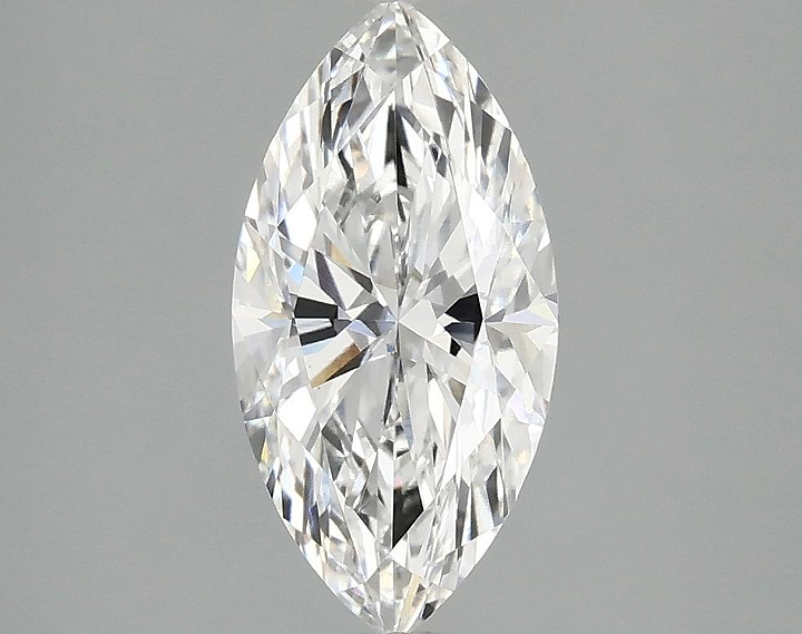 1.53 Carat Marquise Shaped Ideal Cut VVS2 IGI Certified Lab Grown Diamond