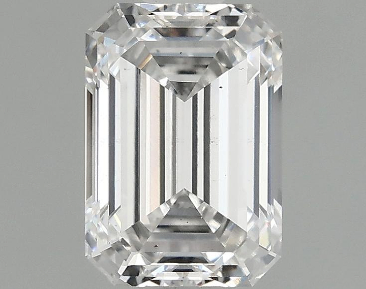 1.08 Carat Emerald Shaped Ideal Cut VS2 IGI Certified Lab Grown Diamond