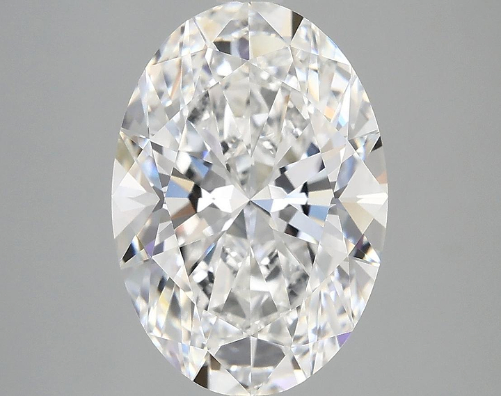 4.07 Carat Oval Shaped Ideal Cut VVS2 IGI Certified Lab Grown Diamond