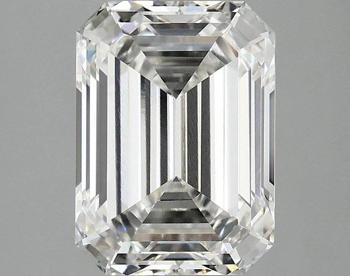 2.97 Carat Emerald Shaped Excellent Cut VVS2 IGI Certified Lab Grown Diamond