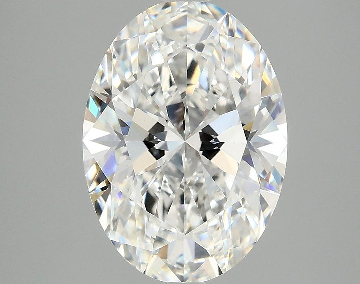 3.07 Carat Oval Shaped Ideal Cut VVS2 IGI Certified Lab Grown Diamond